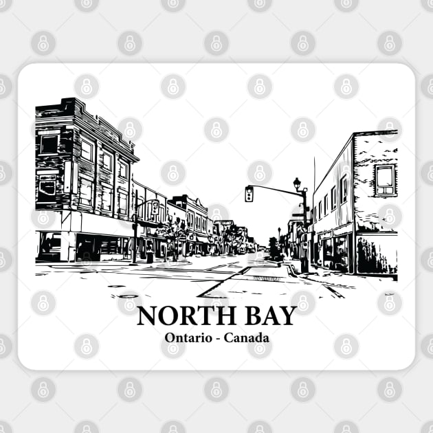 North Bay - Ontario Magnet by Lakeric